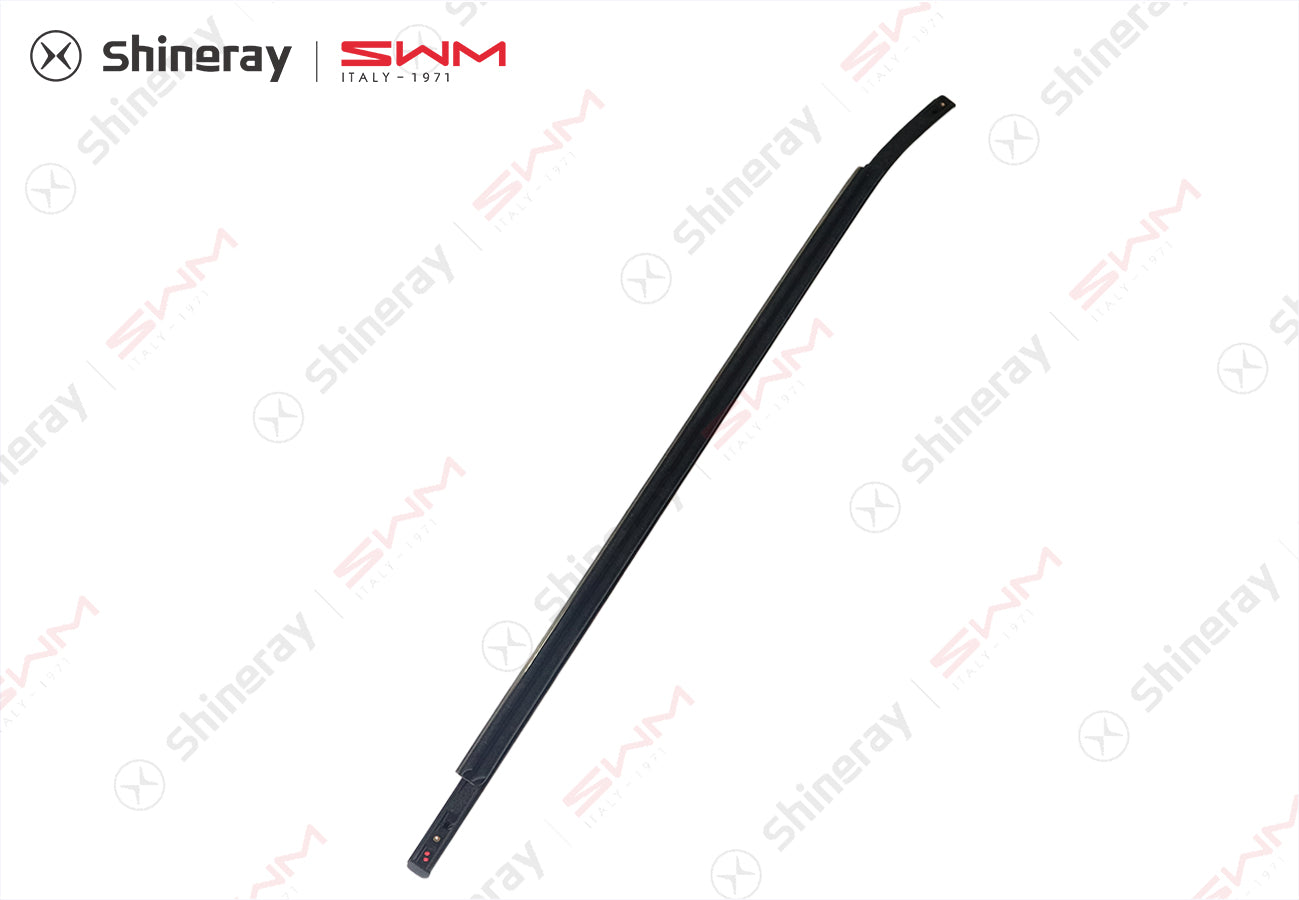 6103120-E0010-A200000>Right front door water cutting assembly (with bright strip)