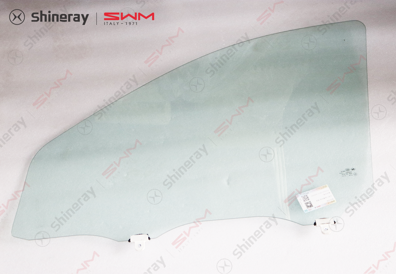 6103200-FA010-A000000>Right front door glass assembly - green wave