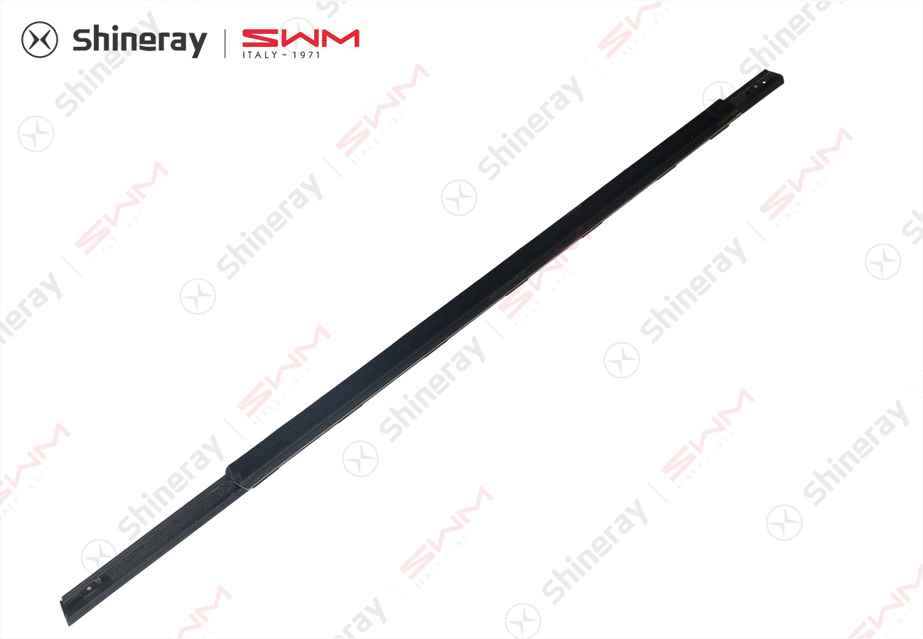 6203110-E0010-A2000000>Left rear door water cutting assembly (with bright strip)