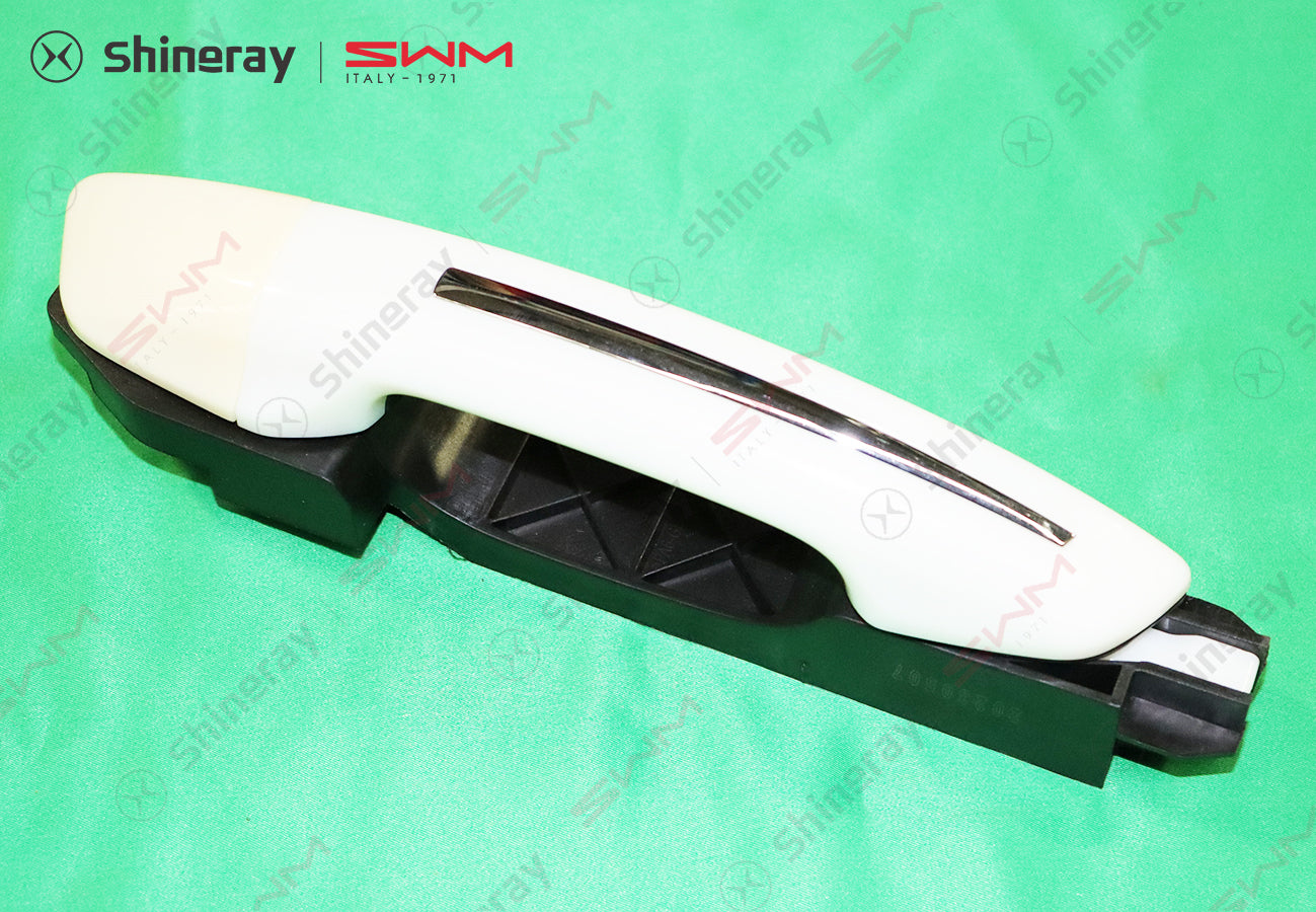 6205800-F0010-A000000>Right rear door handle assembly (painted - bright strip)
