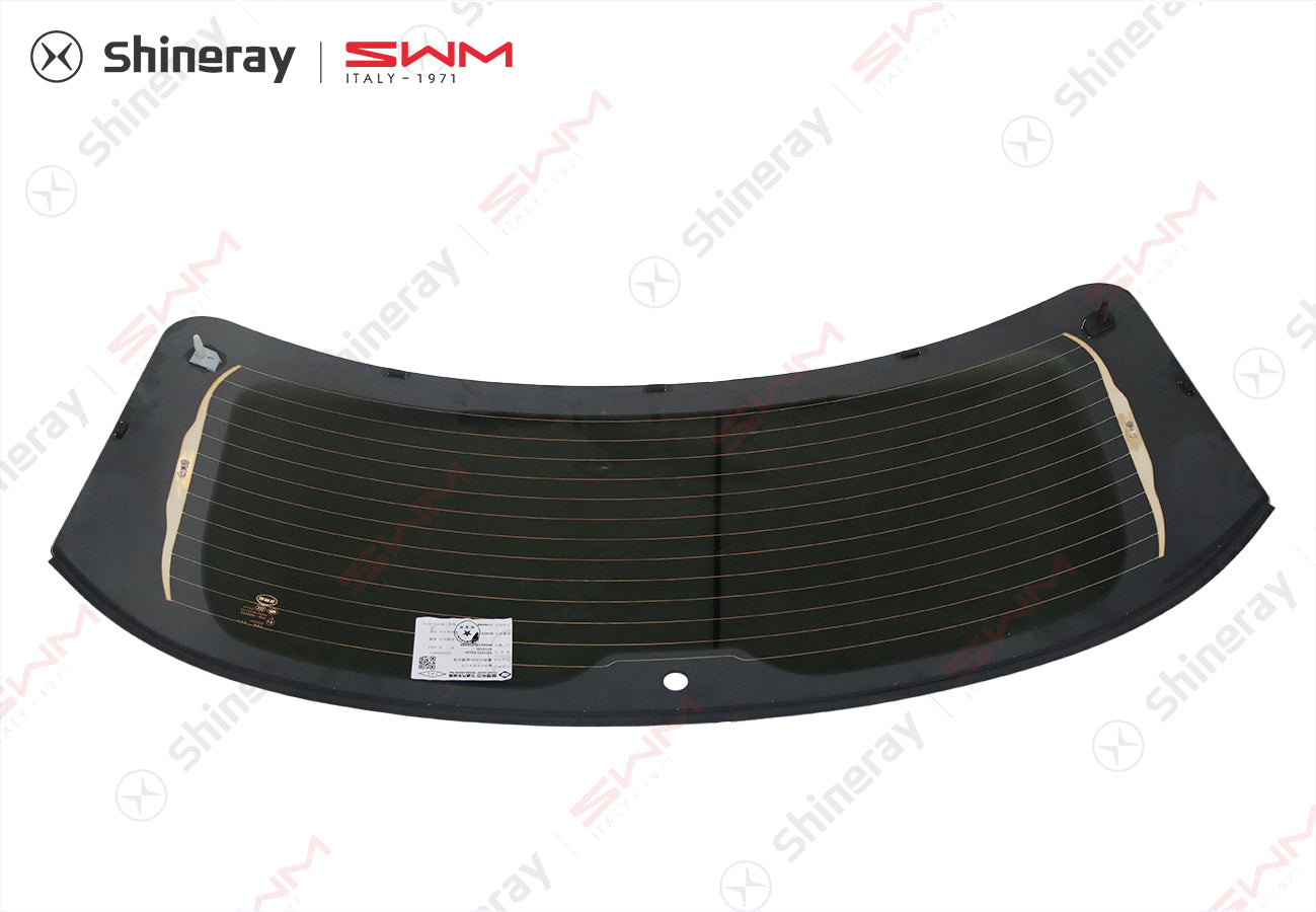 6303202-E0030-A100000>Rear windshield - gray glass