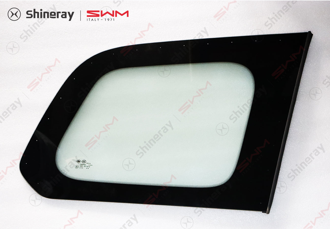 6303400-FA010-A000000>Right rear side panel window glass assembly