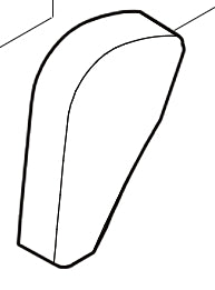 7005201-E0020-A000000>Rear 6-point backrest outer side guard