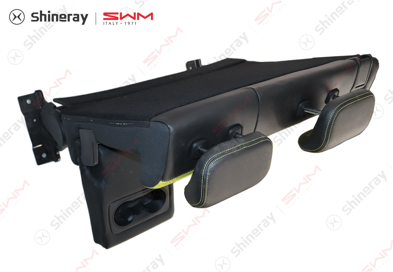 7005200-E0040-B100000>Rear 6-point backrest assembly (PVC+dual color)