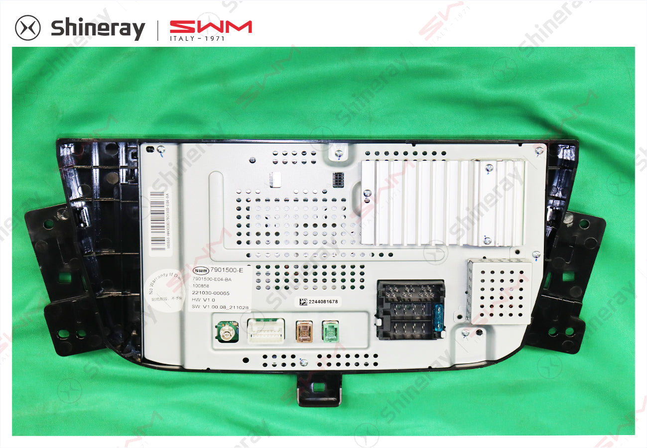 7901500-E0030-B100000>Large screen player assembly (10 inches/reverse image/mobile internet (wifi)/Bluetooth)