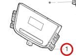 7901410-E0010-A000000>Radio Display Screen Assembly