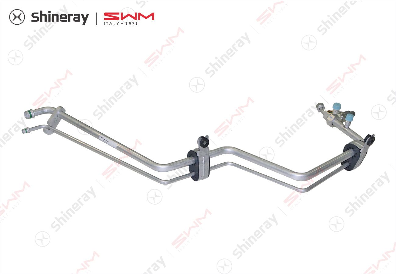 8108120-E0010-A000000>Front steam inflow and outflow pipe assembly