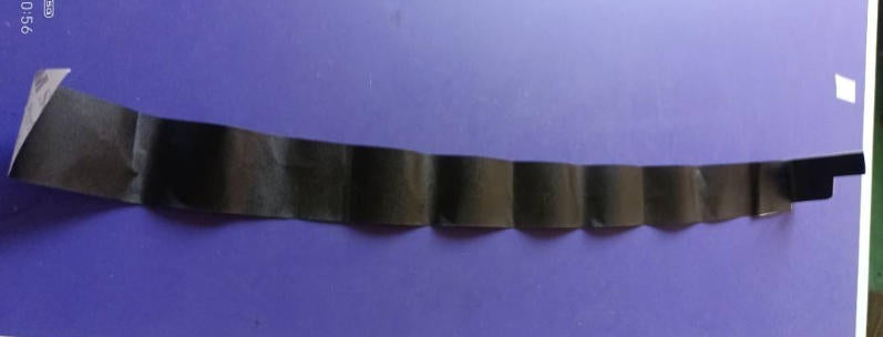 3921307-D0010-A000000>Upper section of rear door front pillar film (left)