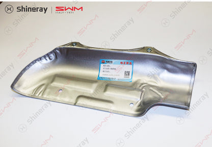 1008008-D1600-A1000MR>Exhaust manifold lower insulation panel