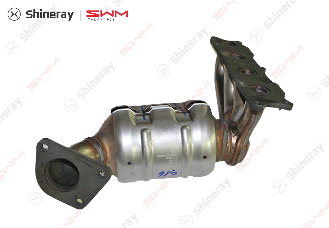 1008500-D1510-B100000>Exhaust manifold assembly, SWD15F, Change of clam shell shell