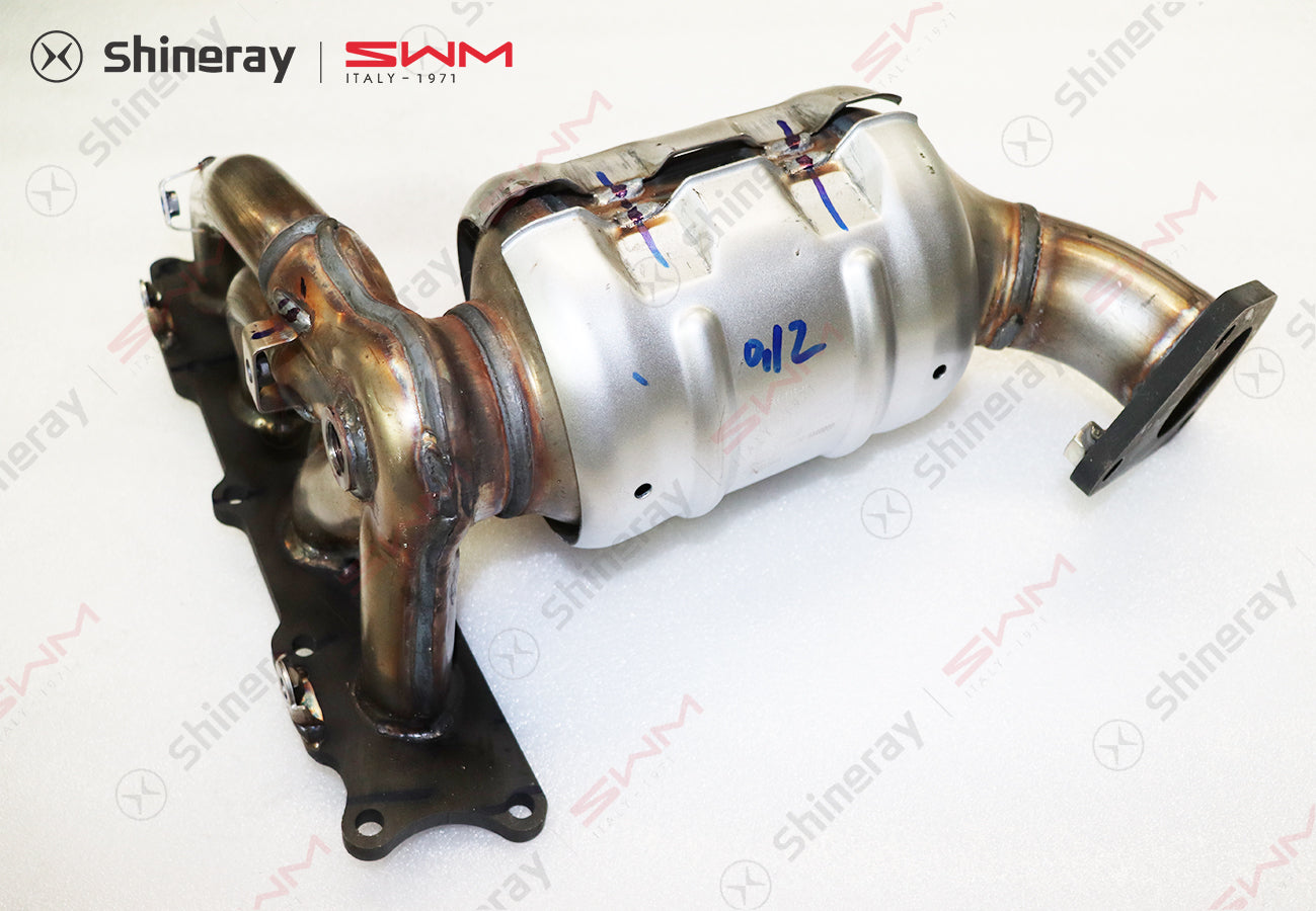 1008500-D1510-B100000>Exhaust manifold assembly, SWD15F, Change of clam shell shell