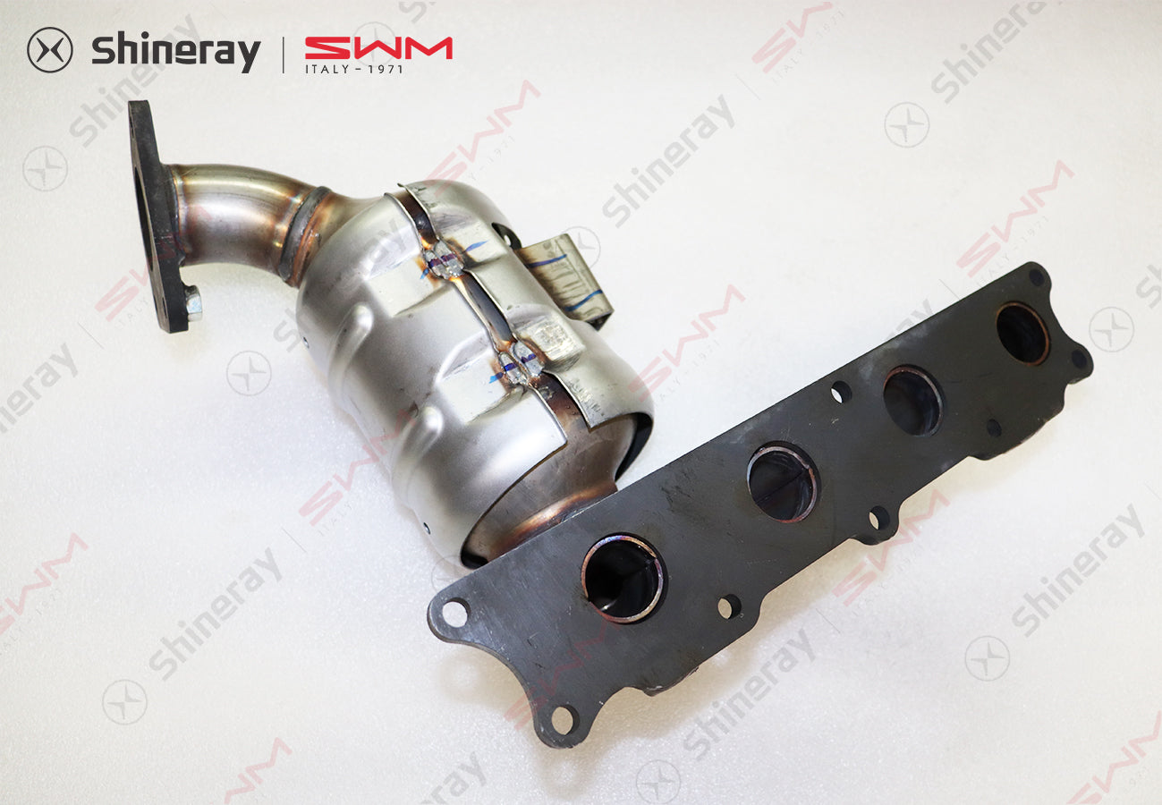1008500-D1510-B100000>Exhaust manifold assembly, SWD15F, Change of clam shell shell