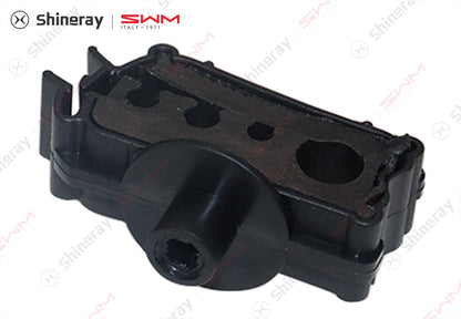 3506920-E0010-A000000>ESC fuel inlet pipe with four pipe clamps of diameter 6.5
