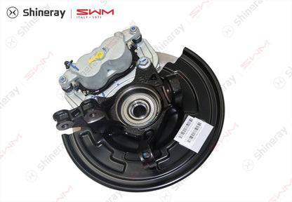 3501100-DA010-A000000>Front brake with steering knuckle assembly (left)>7DCT