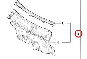 5301100-E0050-A039000>Firewall assembly (1.5T/CVT) (electrophoresis)>7DCT