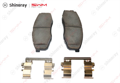 3501230-DA010-A000000>Right front brake friction plate assembly (inner and outer plates+return spring)>7DCT
