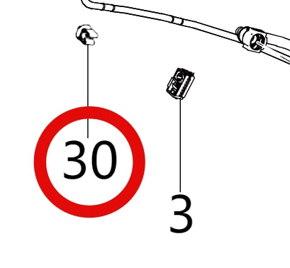 1130680-E0020-A000000>Single tube clamp with a diameter of 8>5MT