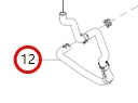 1303140-EC010-A000000>Expansion tank outlet pipe assembly