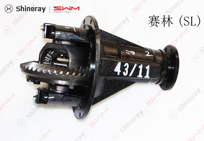 2402110-BB020-A000000>Rear axle main reducer assembly (43/11)