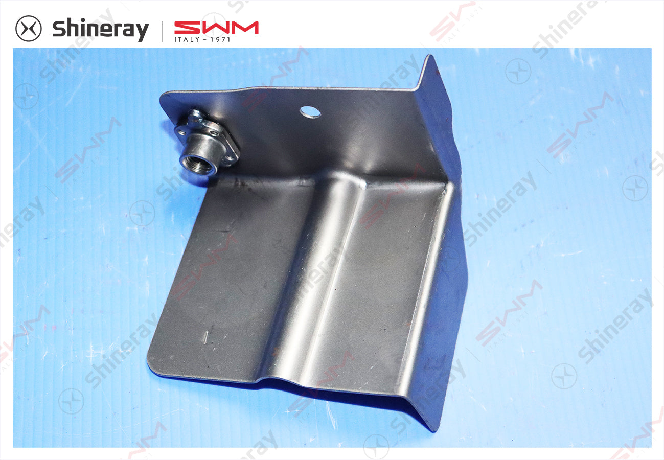 2801730-BA010-A000000>Second row seat belt lower fixing plate assembly (left)