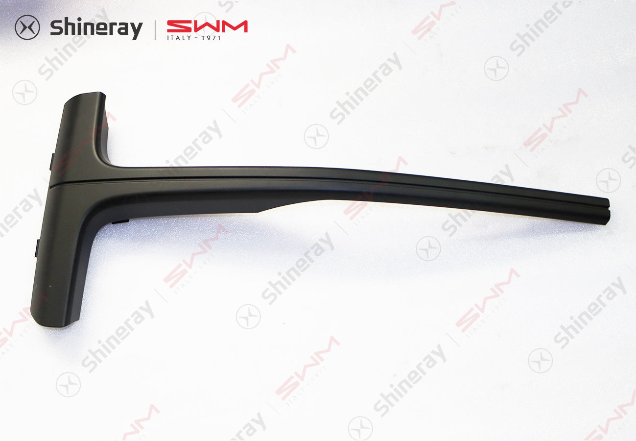2803121-DA030-A000000>Left decorative strip of front bumper (sprayed black)