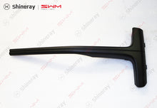 2803122-DA030-A000000>Right decorative strip on front bumper (sprayed black)