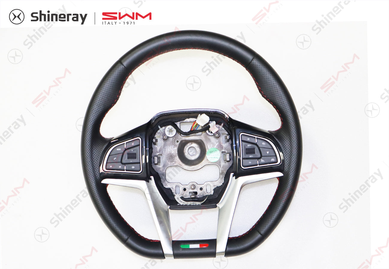 3402110-E0010-B100000>Leather steering wheel body (with cruise control and voice control)