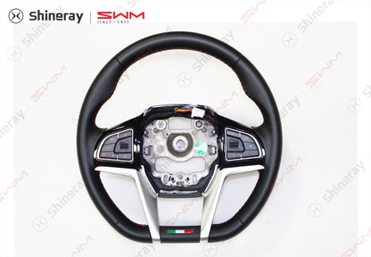 3402110-E0030-B100000>Leather steering wheel body (with voice)>6MT