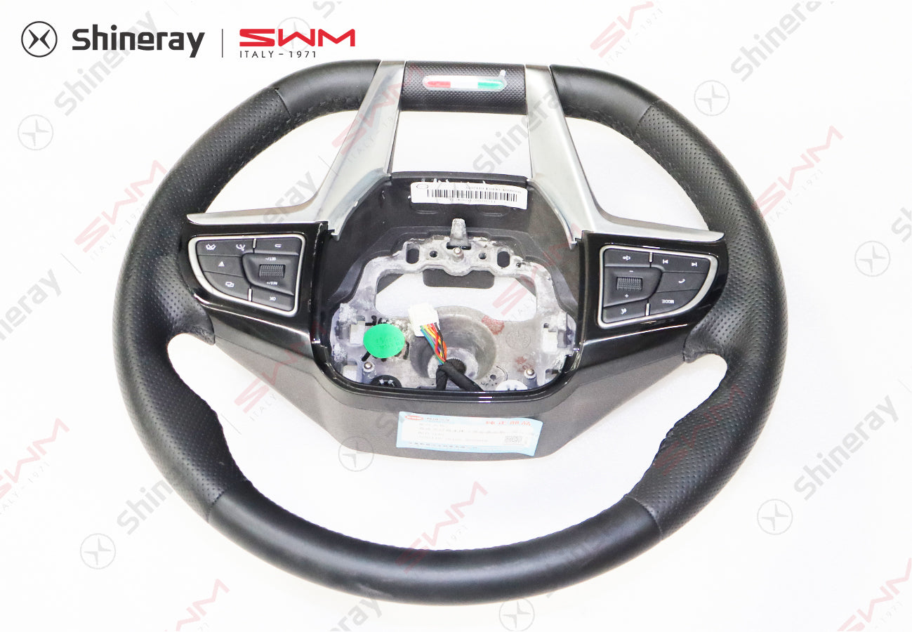 3402110-E0100-A000000>Leather steering wheel body (with cruise control, voice+National VI+black stitching)>6AT