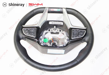 3402110-E0100-A000000>Leather steering wheel body (with cruise control, voice+National VI+black stitching)>6AT