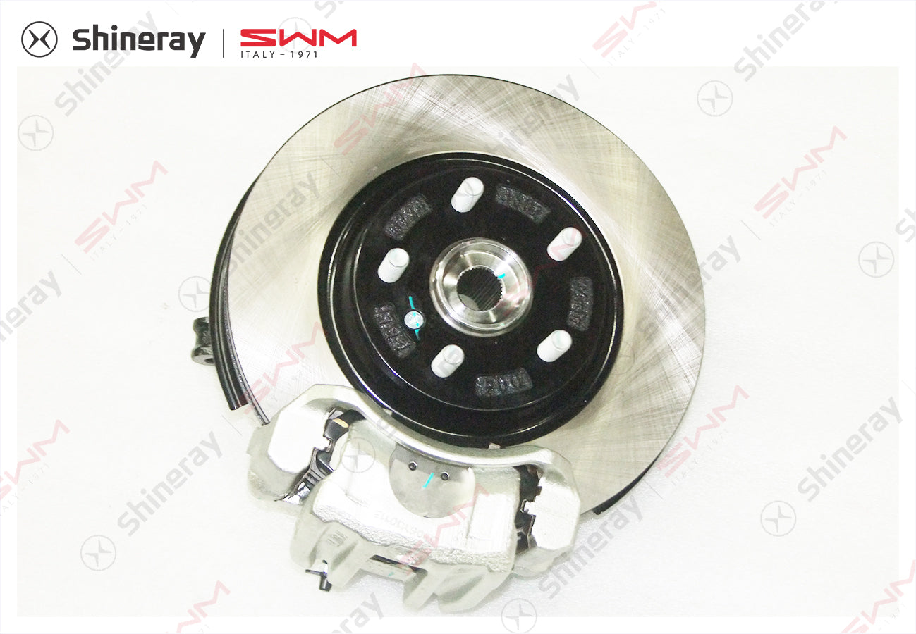 3501100-FA010-A000000>Left front brake assembly