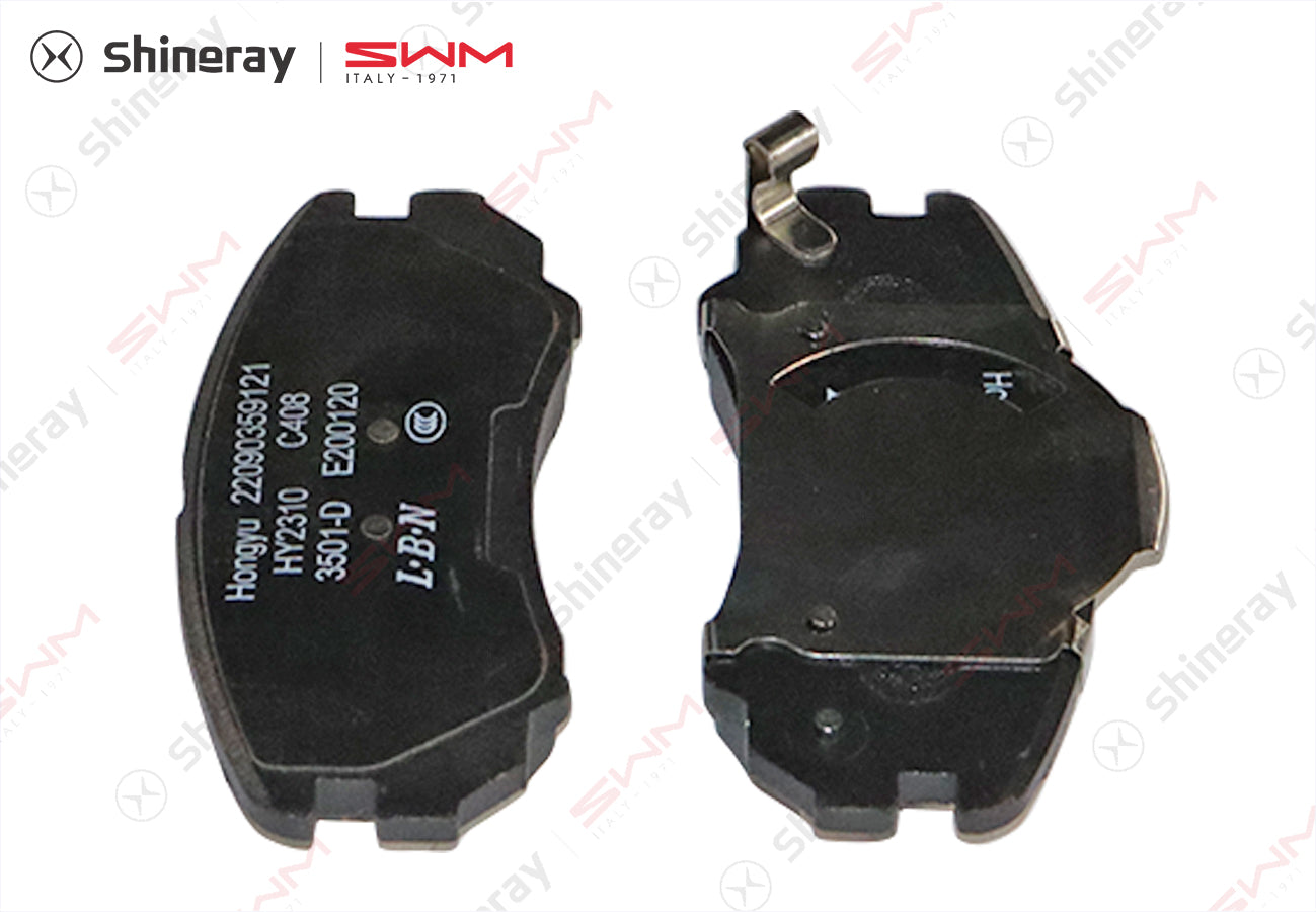 Brake pad assembly left front 3501140-D0030-A000000> (with and outer pads)