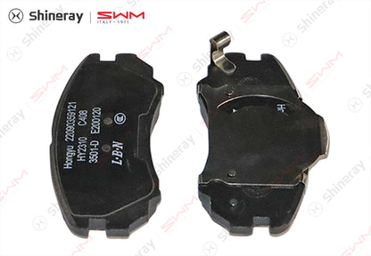 Brake pad assembly left front 3501140-D0030-A000000> (with and outer pads)