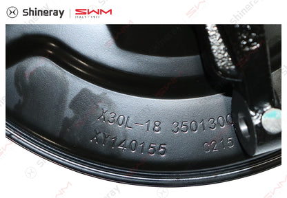 3501310-BB020-A000000>Left steering knuckle with dust-proof plate and core shaft assembly