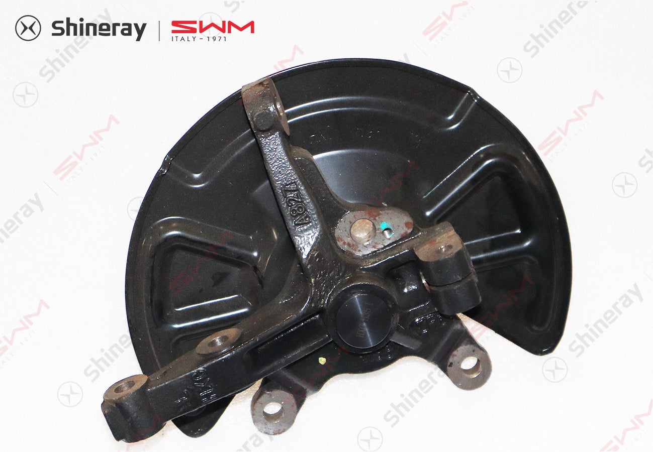 3501351-BB010-B2000000>Left steering knuckle with dust-proof plate and core shaft assembly - with ABS