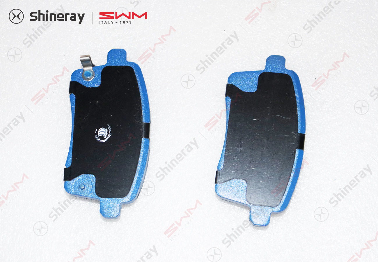 Brake friction lining assembly left rear (with inner and outer plates) 3502120-D0040-A00000;>