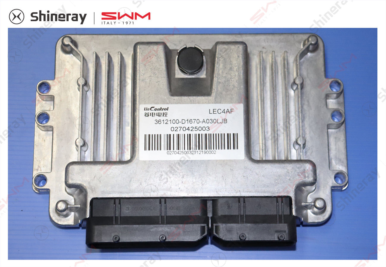 3612100-D1670-A030LJB>Electronic Control Module ECU>National VI B cost reduction; X30L(18), Wuhan Lingdian System