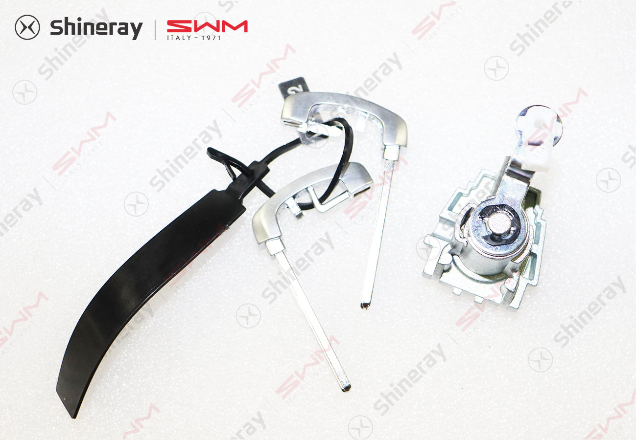 3704000-E0020-B100000>Keyblade and lock cylinder assembly