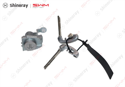 3704000-E0020-B100000>Keyblade and lock cylinder assembly