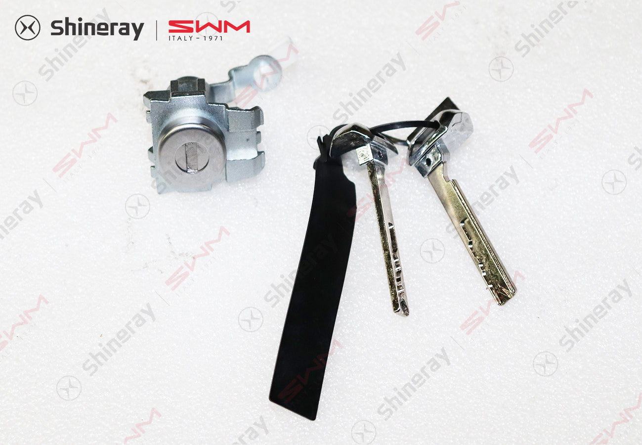3704100-D0020-B100000>Key and lock cylinder assembly