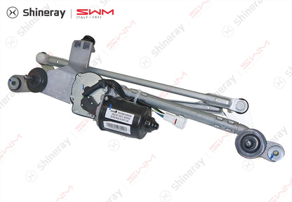 5205100-E0010-A000000>Front wiper motor and connecting rod assembly
