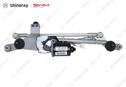 5205100-E0010-A000000>Front wiper motor and connecting rod assembly