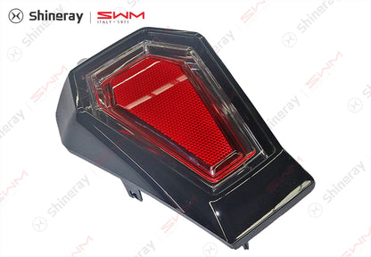 4135900-E0010-A000000>Rear bumper decoration assembly