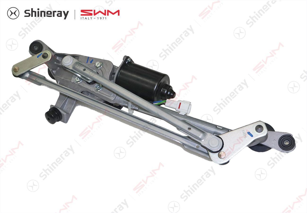5205100-E0010-A000000>Front wiper motor and connecting rod assembly