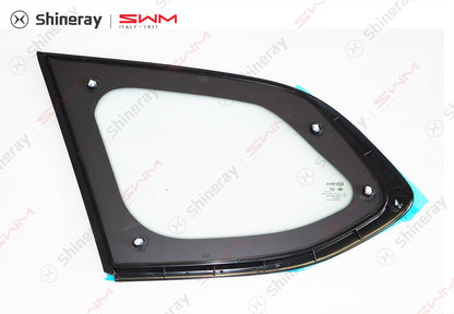 5403200-DA010-A000000>Right rear side panel window glass assembly