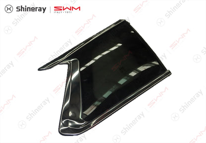 5403200-E0020-A000000>Right rear side panel window glass assembly - gray glass