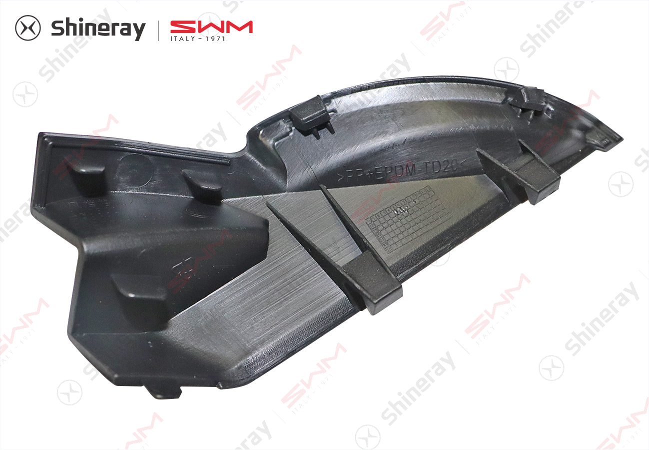 5532103-E0010-A000000>Left end cover of windshield grille