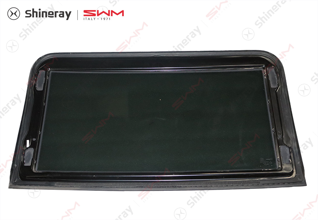 5713001-E0020-A000000>Electric panoramic sunroof front glass assembly (Dikun)