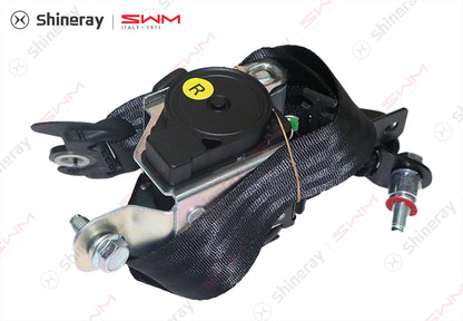 5811120-E0010-A000000>Pre tensioned three-point seat belt for passenger seat