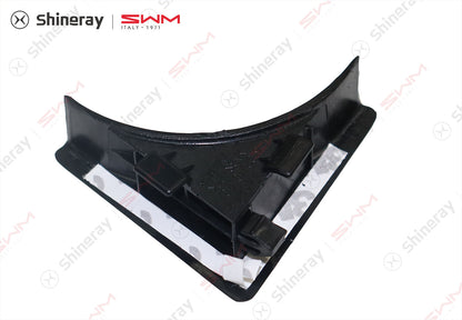 6102710-E0010-A000000>Left front door upper window frame cover plate
